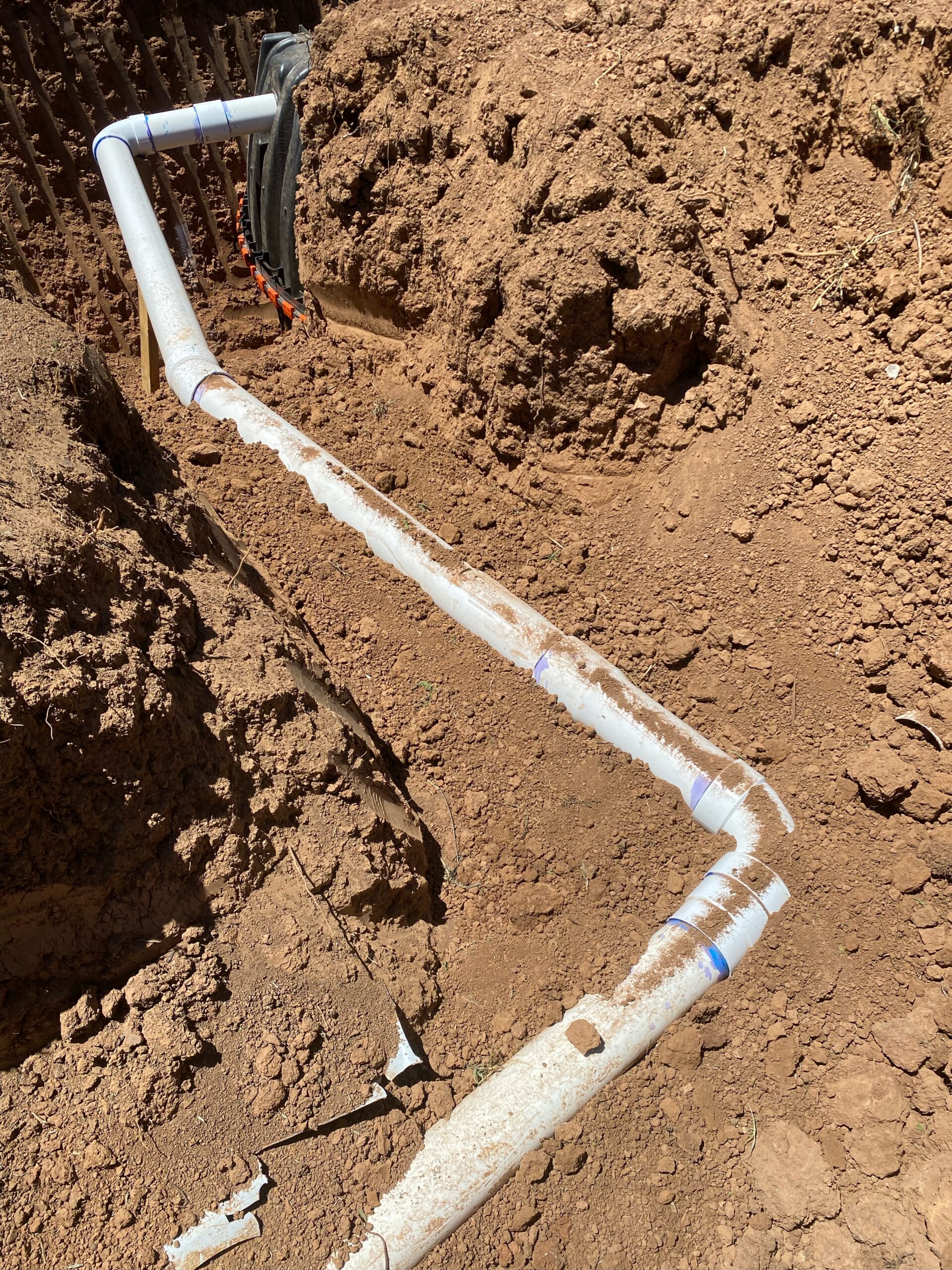 Septic-system-site-work