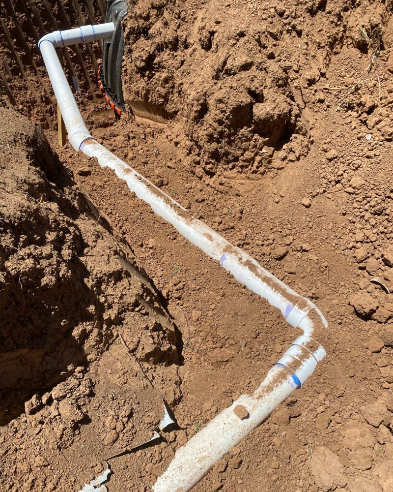 Septic-system-site-work